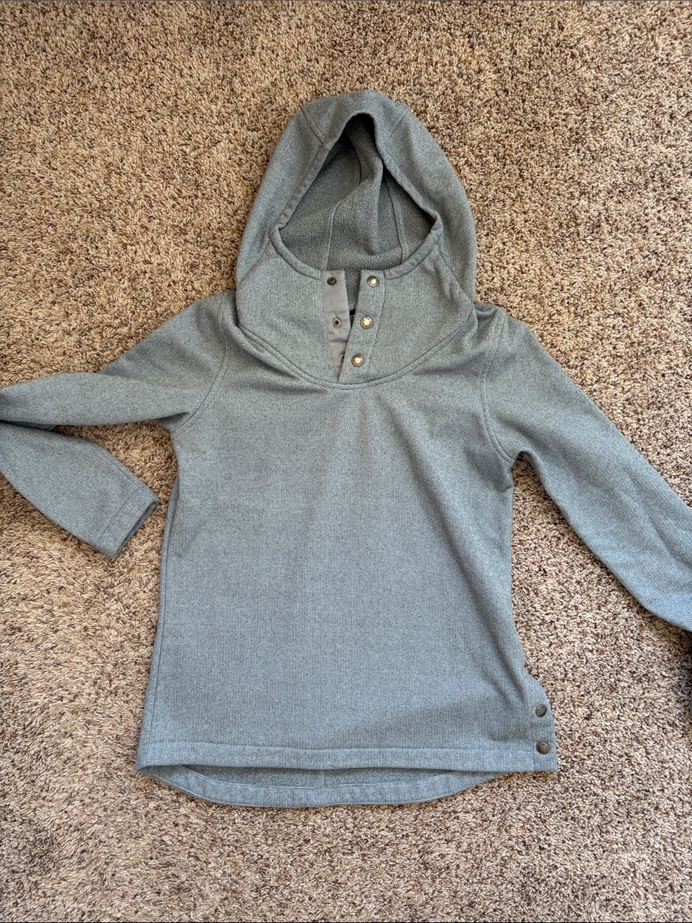 The North Face Women's Hooded Pullover Sweatshirt in Heather Gray